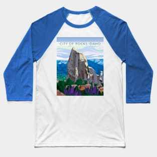 City of Rocks Idaho Baseball T-Shirt